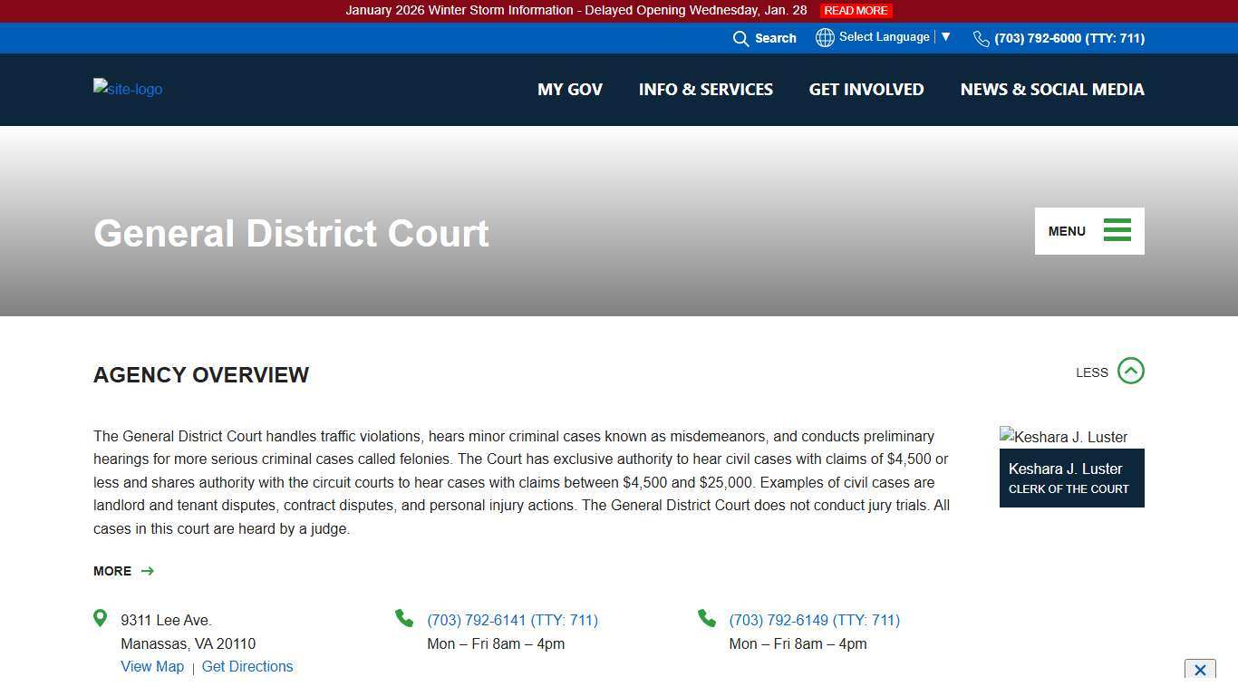 General District Court